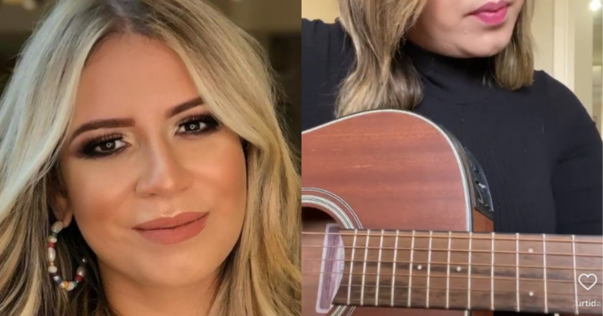 Marília Mendonça y la guitarra sorteada para ayudar a familias de Rio Grande do Sul